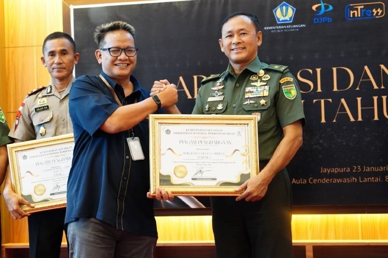 Kodam XVII/Cenderawasih Raih Juara KPPN Awards 2024