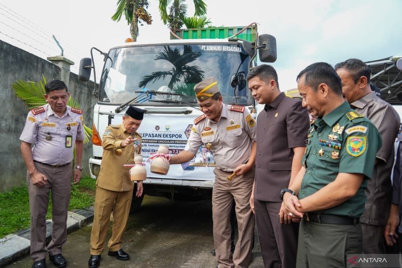 Barantin Fasilitasi Ekspor 531 Ton Komoditas Pertanian Jambi