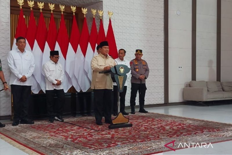 Prabowo Perintahkan BNPB Tangani Longsor Pekalongan