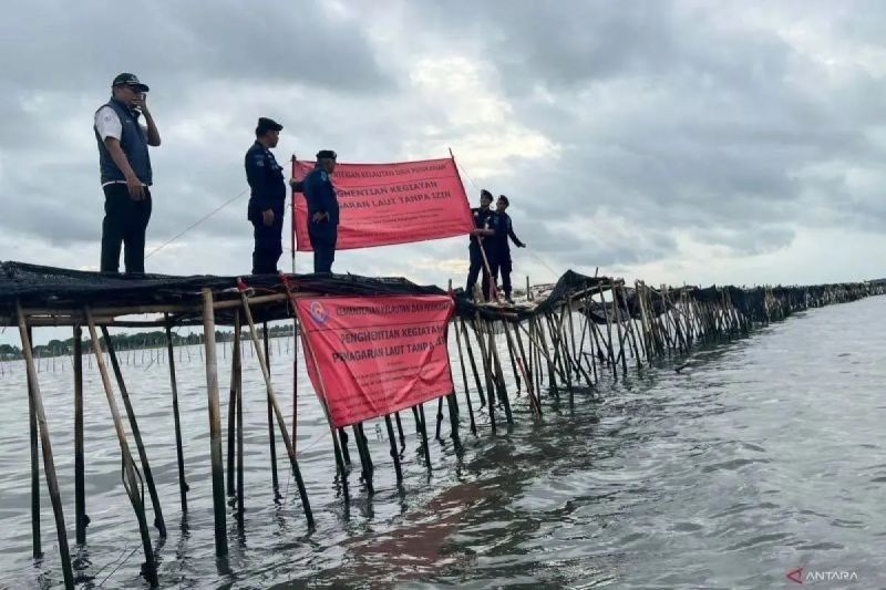 KKP Tangani 196 Kasus Reklamasi Laut Ilegal, Termasuk di Tangerang