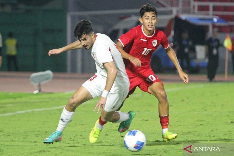 Timnas U-20 Indonesia Takluk 0-1 dari Yordania di Mandiri U-20 Challenge Series