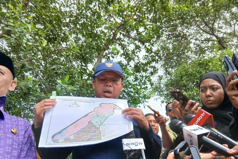 Kementerian ATR Cabut SHGB Pagar Laut Milik PT IAM di Tangerang