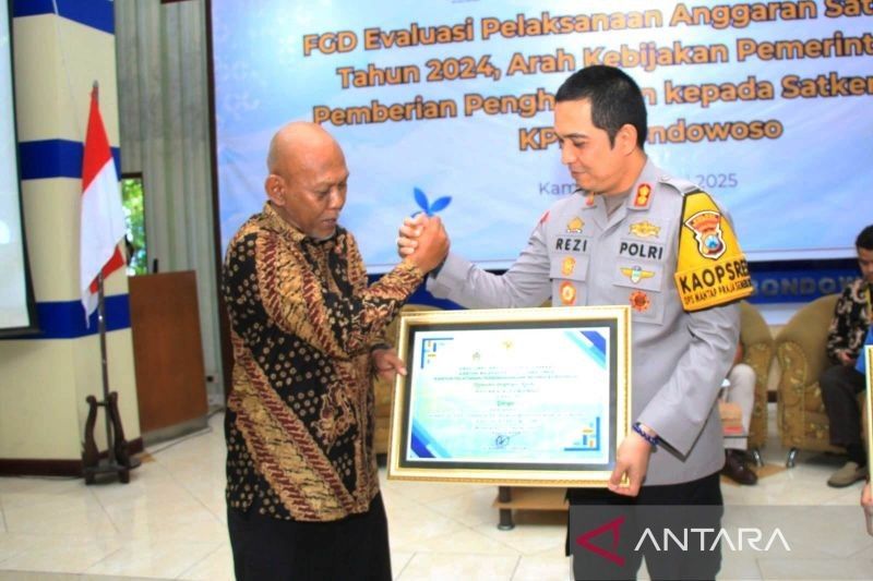 Polres Situbondo Raih Penghargaan IKPA Terbaik 2024