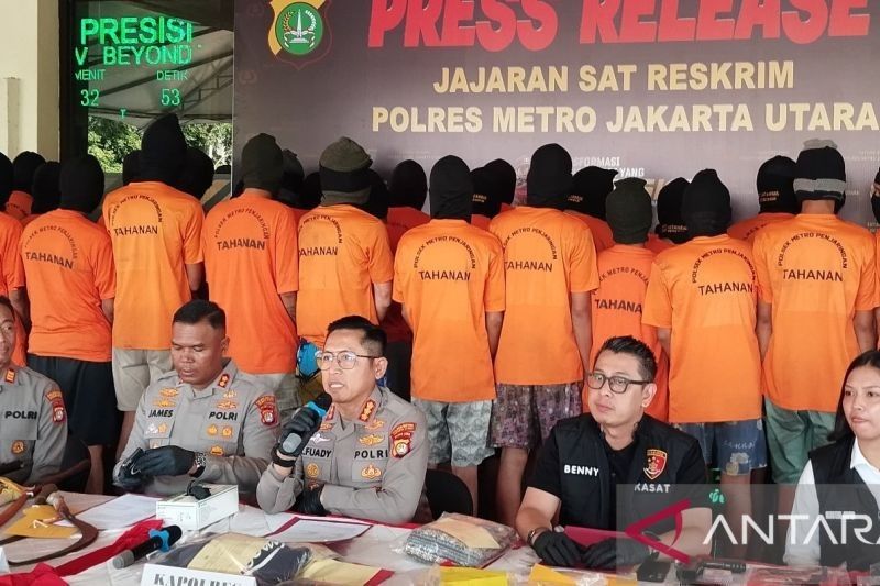 Polisi Jakarta Utara Ungkap Kasus Judi Online, Empat Pelaku Ditangkap