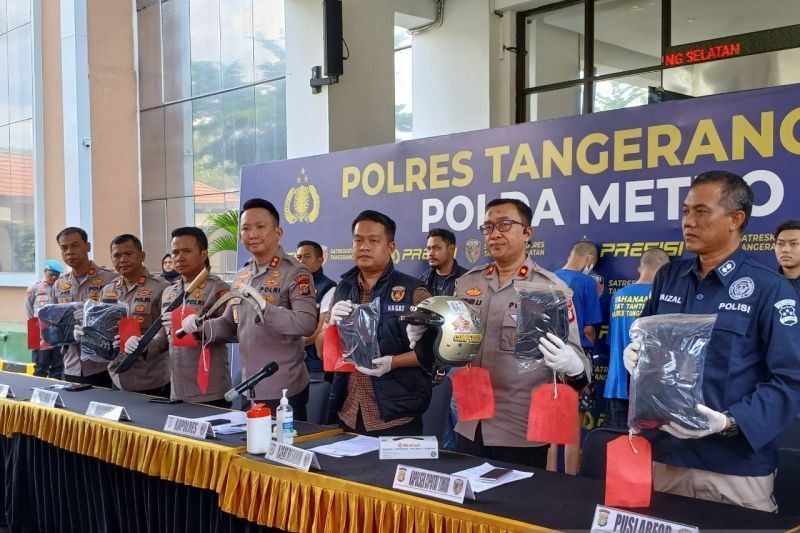 Pelaku Penyiraman Air Keras ke Polisi di Tangsel Ditangkap