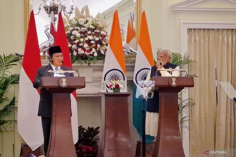 Prabowo Ajak India Investasi Infrastruktur di Indonesia