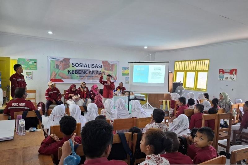 Pertamina Edukasi Kebencanaan di Gorontalo: Siswa SD Dilatih Tanggap Darurat