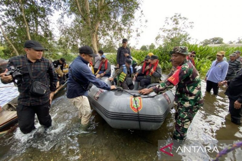 Pemprov Kalsel Tangani Banjir di Lima Kabupaten/Kota