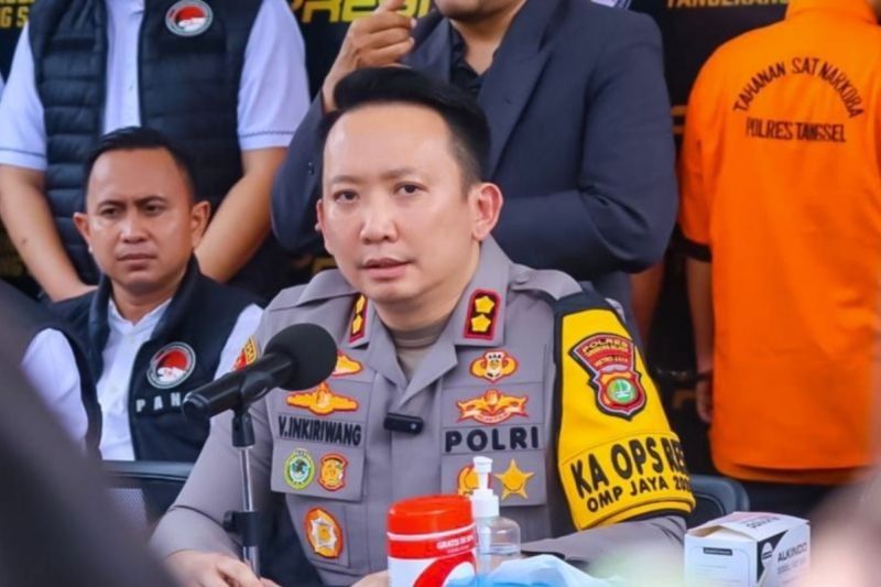 Pelaku Penyiraman Air Keras ke Polisi di Tangerang Selatan Ditangkap