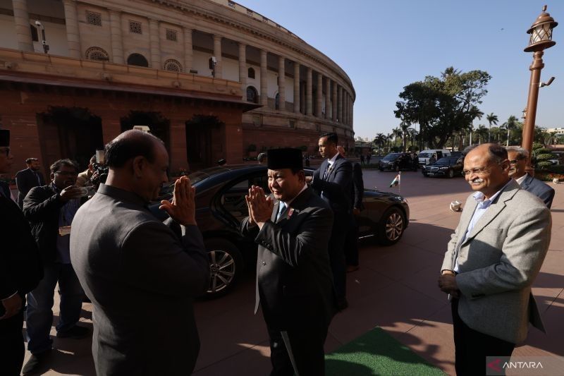 Prabowo Subianto Kunjungi Gedung Parlemen India: Apresiasi Arsitektur dan Sains