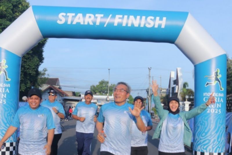Bantul Dorong Kebugaran Tubuh Lewat Indonesia Ceria Run 2025