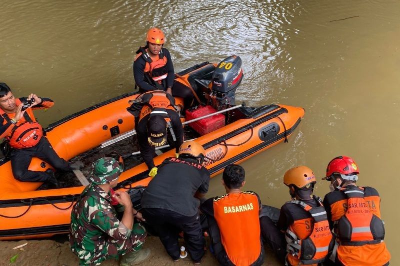 Jasad Warsidi, Korban Tenggelam di Kali Cimanceri Ditemukan