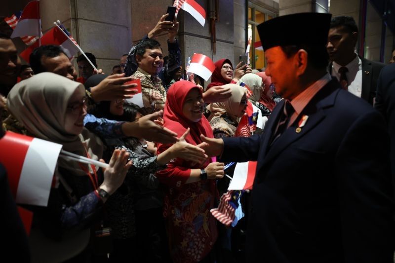 Presiden Prabowo Disambut Hangat WNI di Malaysia