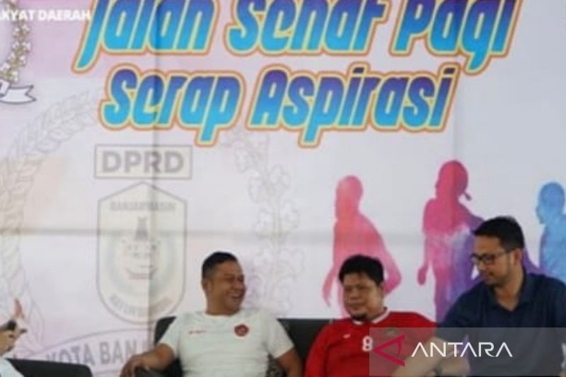 DPRD Banjarmasin Serap Aspirasi Lewat Jalan Sehat