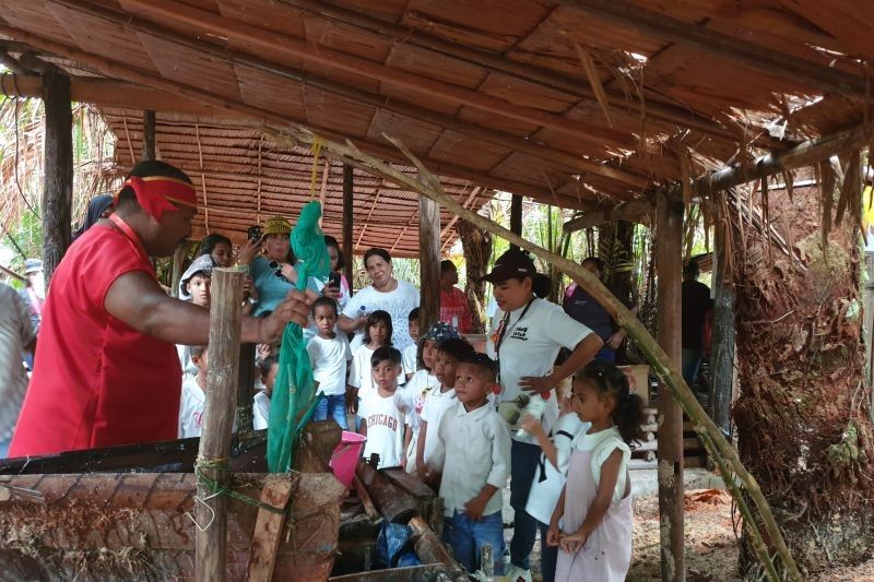 Pertamina Edukasi Siswa Ambon Soal Pangan Lokal Sagu