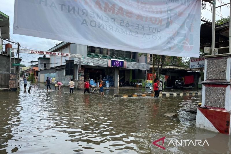 Banjir Samarinda Terjang 357 Keluarga: BPBD Berikan Bantuan