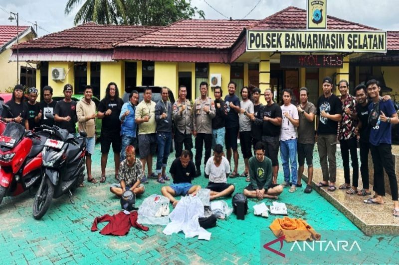 Polisi Banjarmasin Tangkap Komplotan Pencuri Spesialis Rumah Kosong