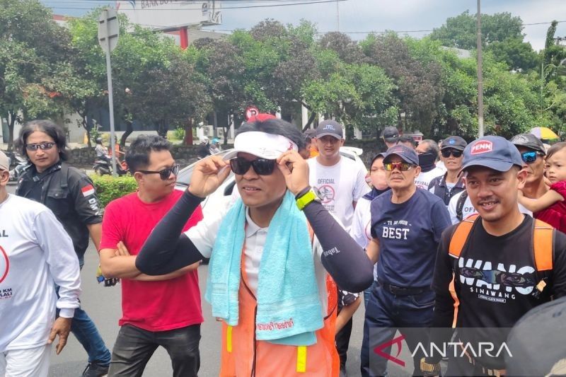 Didik Haryadi, Anggota DPR RI, Selesaikan Nazar Jalan Kaki Jakarta-Boyolali