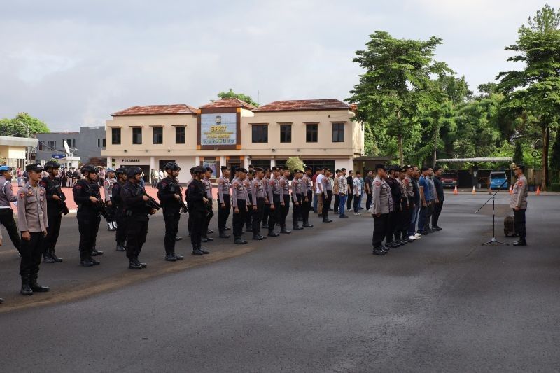 Polda Banten Siagakan Personel Amankan Libur Isra Miraj dan Imlek