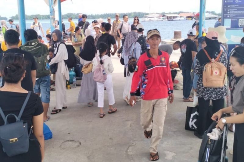 Pulau Harapan Ramai 2.407 Wisatawan Saat Libur Imlek