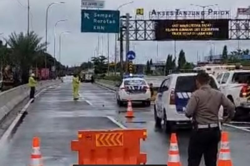 Rekayasa Lalu Lintas di Jakut Akibat Banjir: Jalan Terendam, Pengalihan Arus