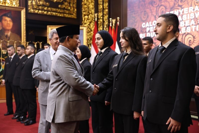 23 Mahasiswa Palestina Dapat Beasiswa di Unhan, Terima Kasih pada Prabowo