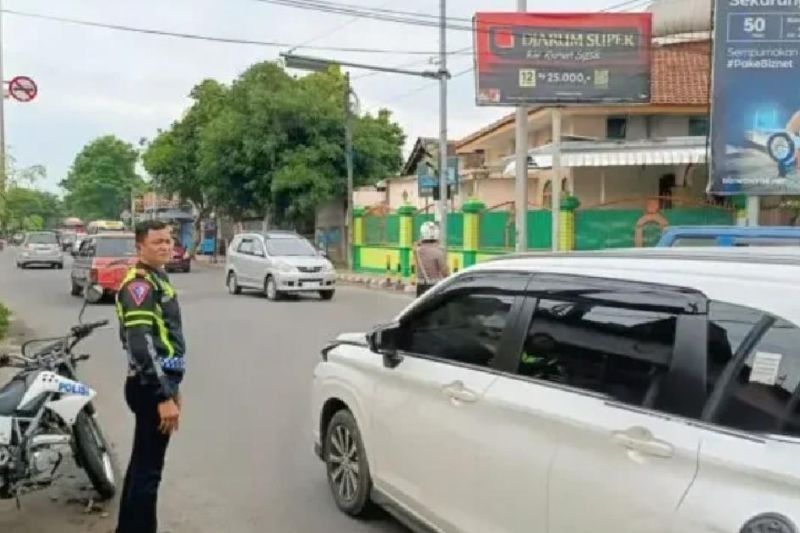 Polres Kediri Kota Antisipasi Kemacetan Libur Panjang Imlek dan Isra Miraj