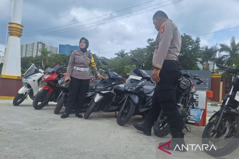 Polisi Balikpapan Sita 210 Motor Brong, Tilang Rp250 Ribu!