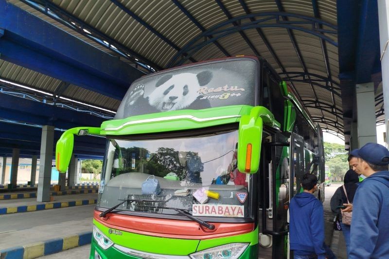 Lonjakan Penumpang Bus di Ponorogo Selama Libur Panjang