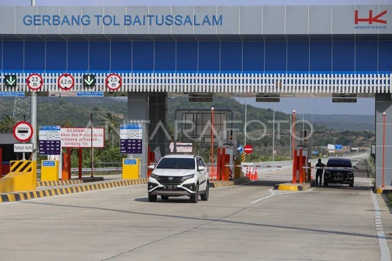 20.082 Kendaraan Padati Tol Sibanceh saat Libur Isra Miraj dan Imlek