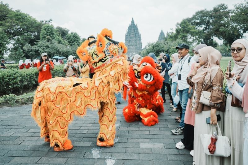 Prambanan Catat Lonjakan Wisatawan Selama Libur Panjang