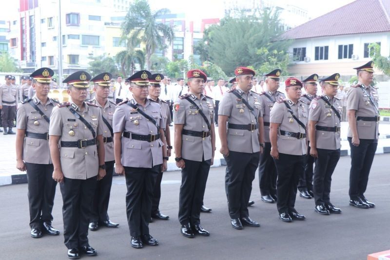 Sembilan Pejabat Utama Polres Metro Tangerang Kota Dilantik