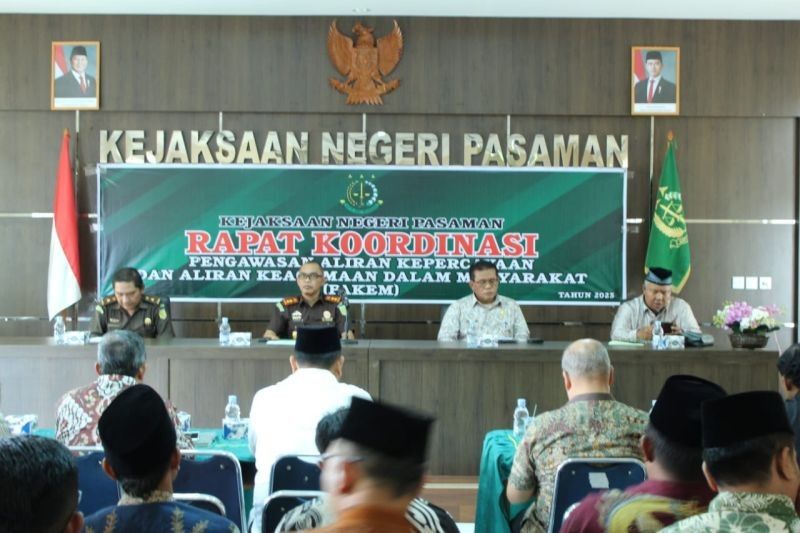 Kejari Pasaman Awasi Aliran Kepercayaan Cegah Konflik