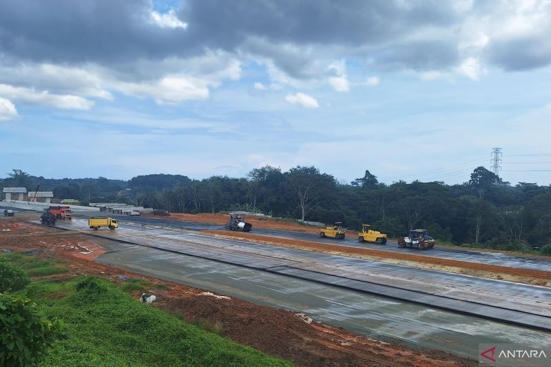 Pembangunan Tol Akses Ibu Kota Nusantara Capai 74,6 Persen