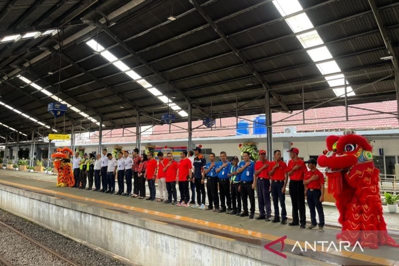 KAI Tanjungkarang Angkut Ribuan Penumpang Selama Libur Panjang