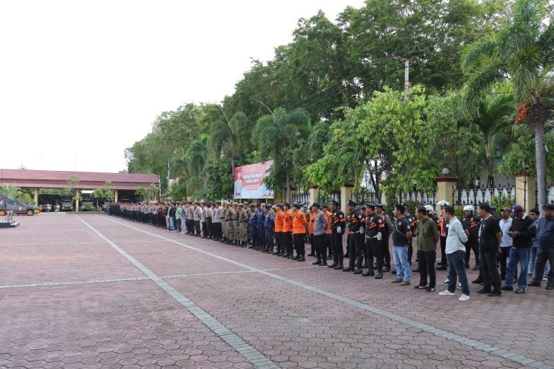 Festival Persahabatan Palu: 470 Personel Amankan Ribuan Peserta