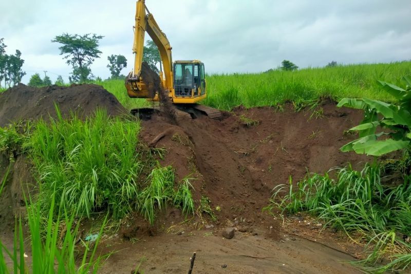 Jalan Antar Desa di Kediri Jebol Akibat Hujan Deras, Segera Diperbaiki