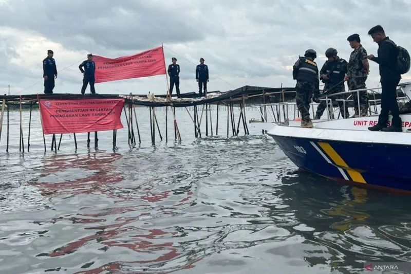 KKP Periksa 14 Orang Terkait Pagar Laut Ilegal Tangerang