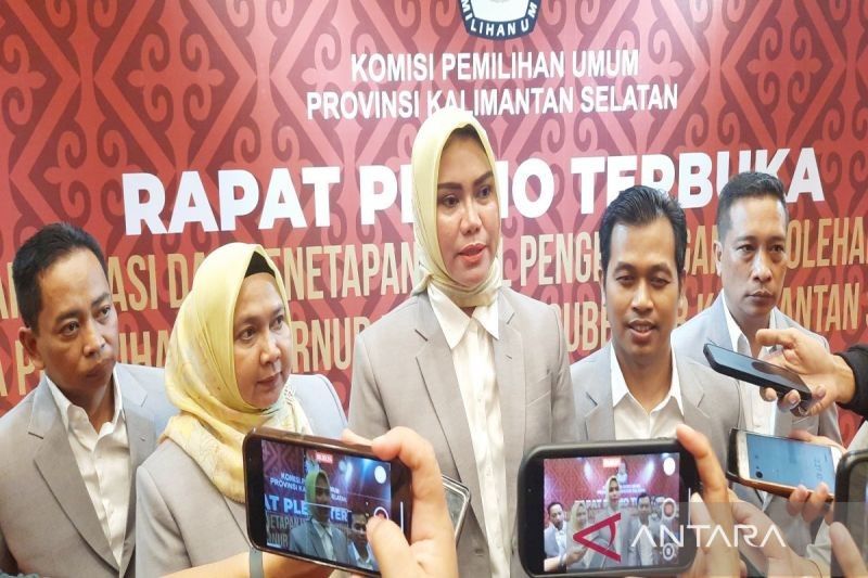 KPU Kalsel Awasi Pelantikan Gubernur dan Wagub Terpilih