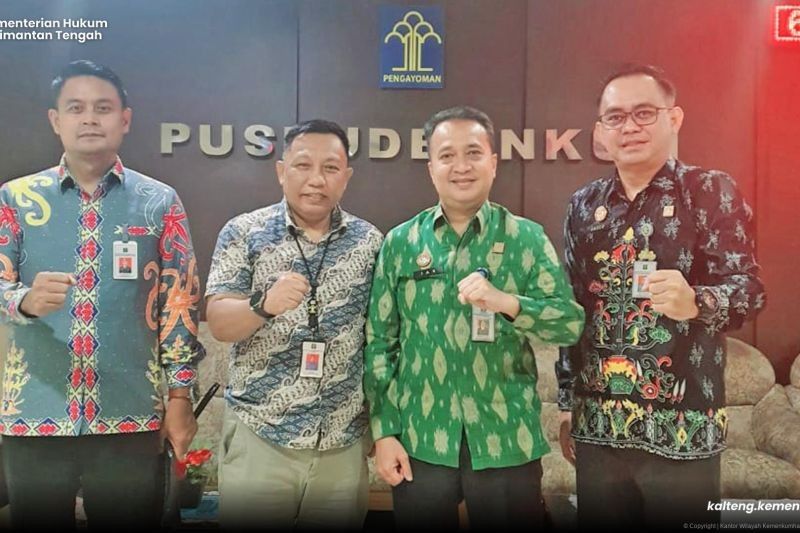 Kemenkum Kalteng Perkuat Desa/Kelurahan Sadar Hukum di Kalimantan Tengah