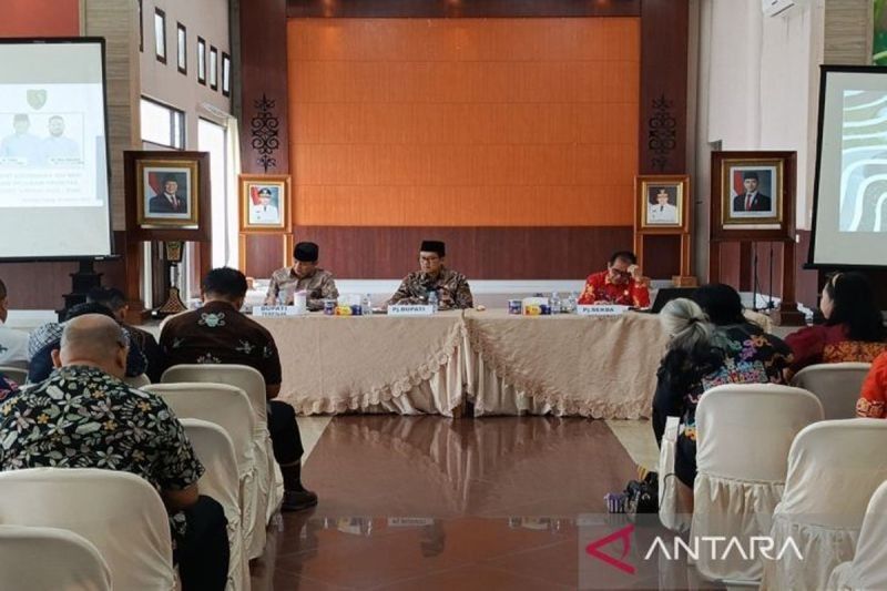 Pemkab Barito Timur dan Kepala Daerah Terpilih Sinkronkan Program Pembangunan