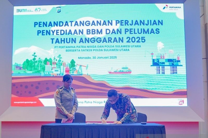 Pertamina Pastikan Ketersediaan BBM untuk Polda Sulut di 2025