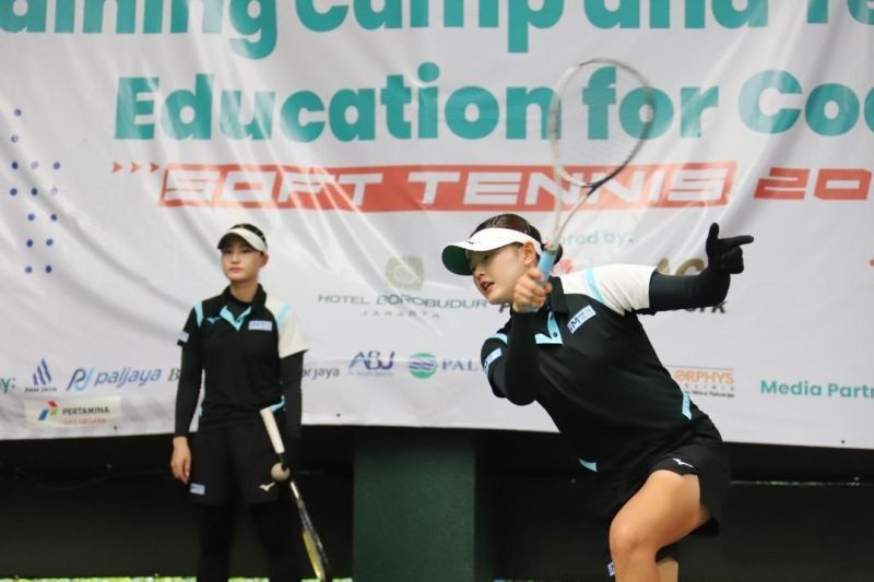 PP Pesti dan Korea Perkuat Kerja Sama Kembangkan Soft Tennis Indonesia