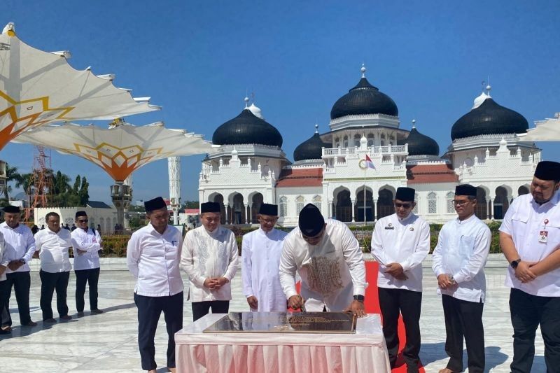 Renovasi Masjid Raya Baiturrahman Banda Aceh: Rp50 Miliar untuk Keindahan dan Kenyamanan