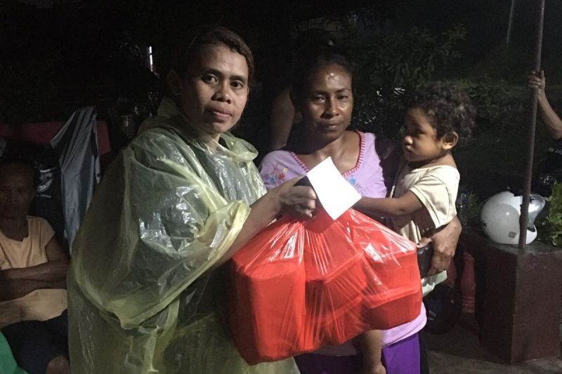 Dapur Umum Pemkab Kupang Bantu Korban Banjir di Dua Desa