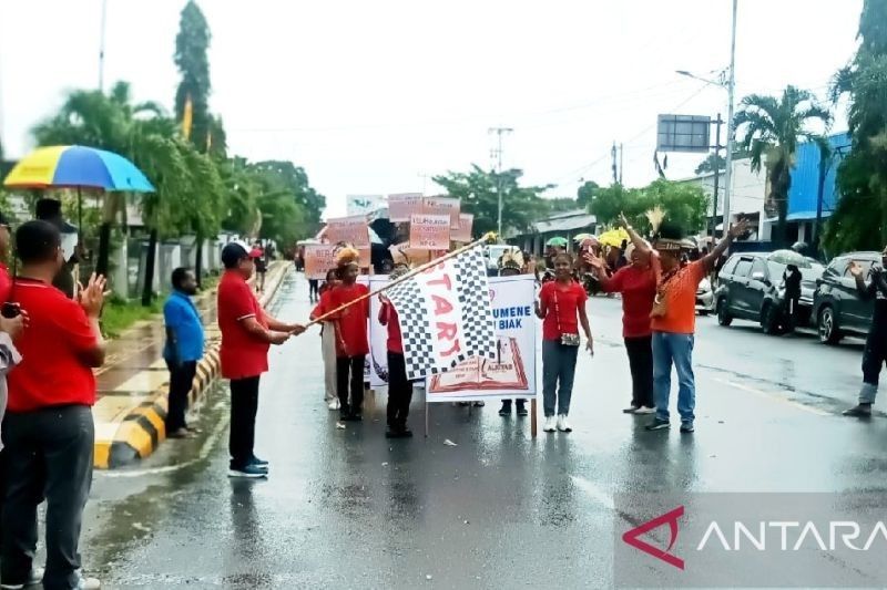 Pemkab Biak Ajak Peserta Parade Pekabaran Injil Jaga Ketertiban