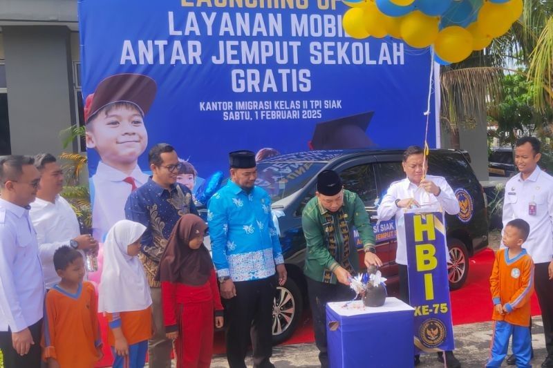 Imigrasi Siak Luncurkan Layanan Antar Jemput Sekolah Gratis