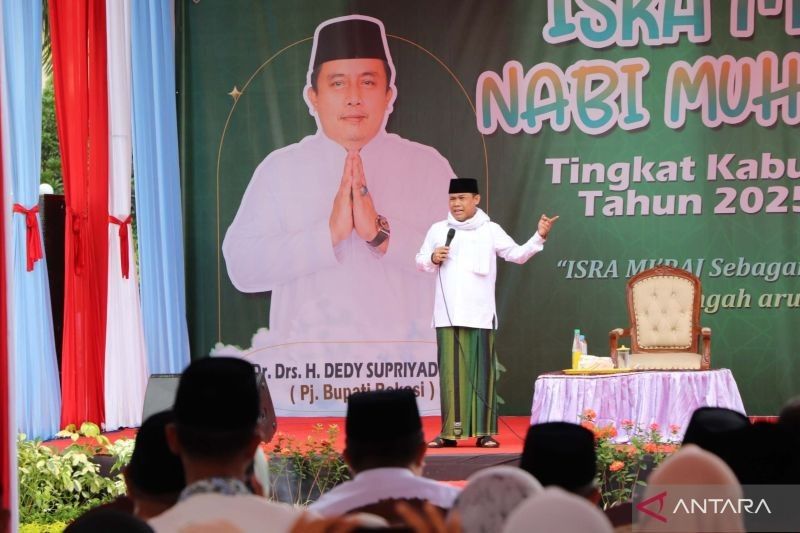 Pemkab Bekasi Ajak Warga Disiplin Ibadah, Maknai Isra Miraj