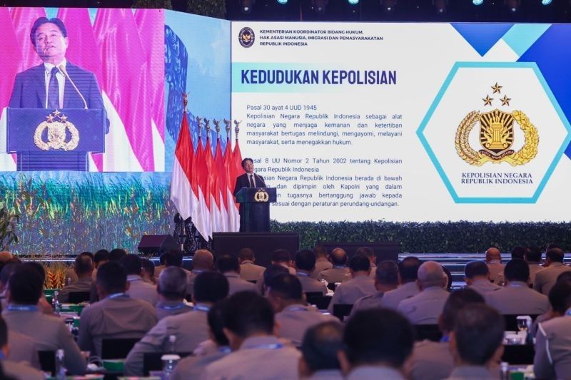 Menko Kumham Harap Polri Terapkan Keadilan Restoratif