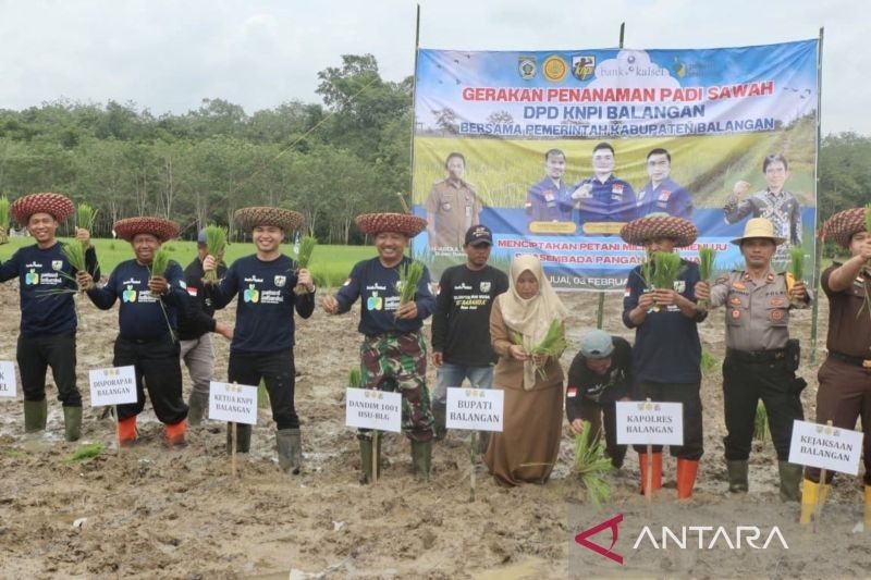 Milenial Balangan Perkuat Swasembada Pangan Nasional